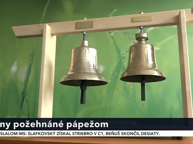Zvony požehnané pápežom umiestnia k vodnej nádrži Veľká Domaša