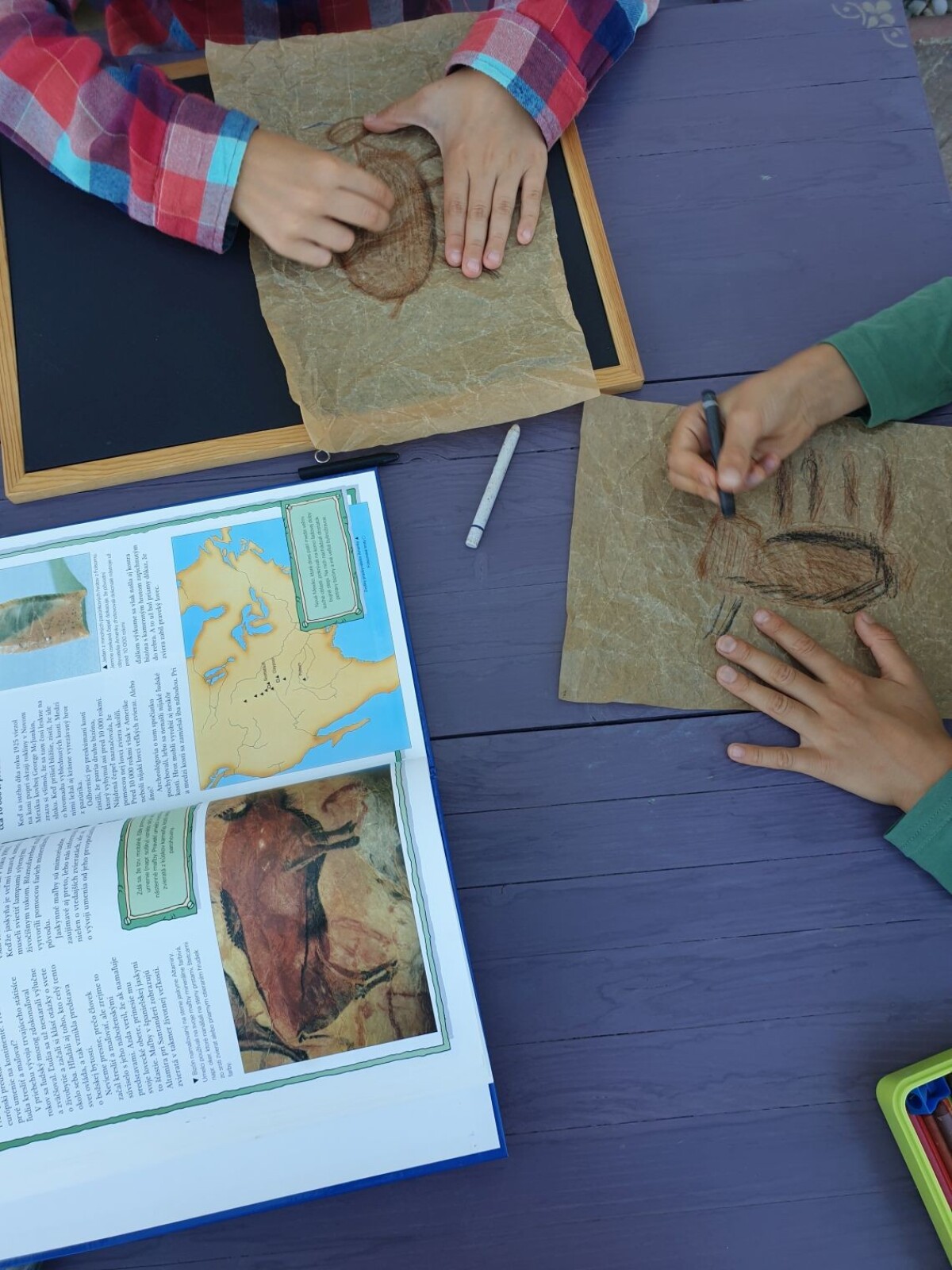 Prepájanie teórie s praxou - pravek