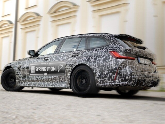 BMW ukázalo prvé zábery novej M3 Touring