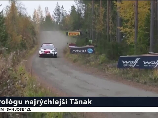 Rely Fínska úspešne odštartoval Estónec Tänak