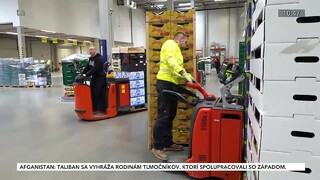 Slovenský smart systém pomáha s automatizáciou aj v potravinovom distribučnom centre