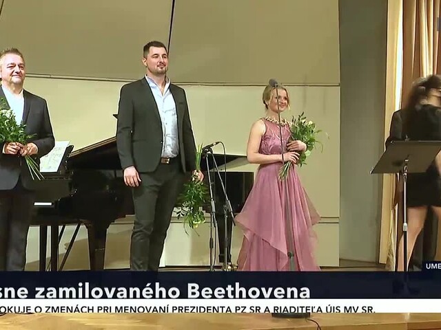 Lipový list bude reprezentovať Slovensko / Piesne zamilovaného Beethovena / Storočnica slovenského divadla / Na kávičke s Martinom Mňahončákom