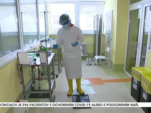 Tím TA3 navštívil červenú zónu. Ako to vyzerá na oddelení, kde sa lieči covid?