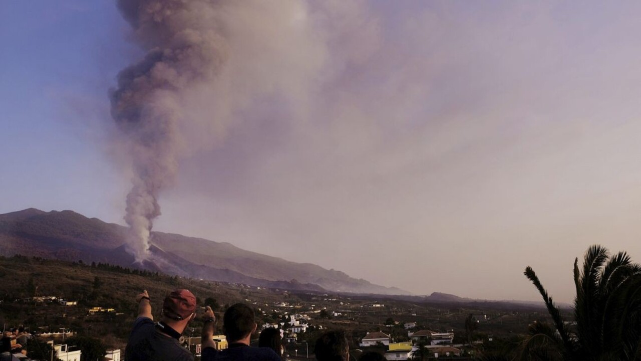 Oxid siričitý z erupcie sopky v Španielsku sa môže nachádzať aj nad Slovenskom