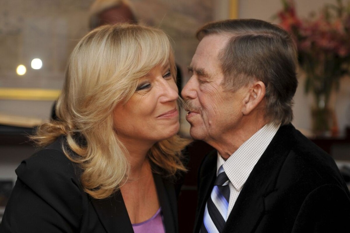 Václav Havel s bývalou premiérkou Ivetou Radičovou