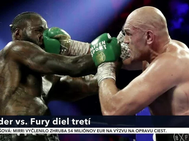 Neporazený Fury nastúpi proti Wilderovi o titul šampióna organizácie WBC
