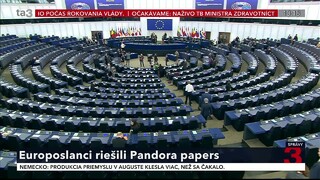 Europoslanci sa venovali aj Pandora Papers, kritizujú kroky Európskej únie