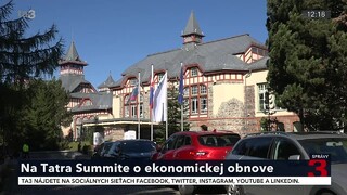 Štrbské Pleso privítalo ľudí z verejného a súkromného sektora, koná sa tam prestížne podujatie Globsec Tatra Summit