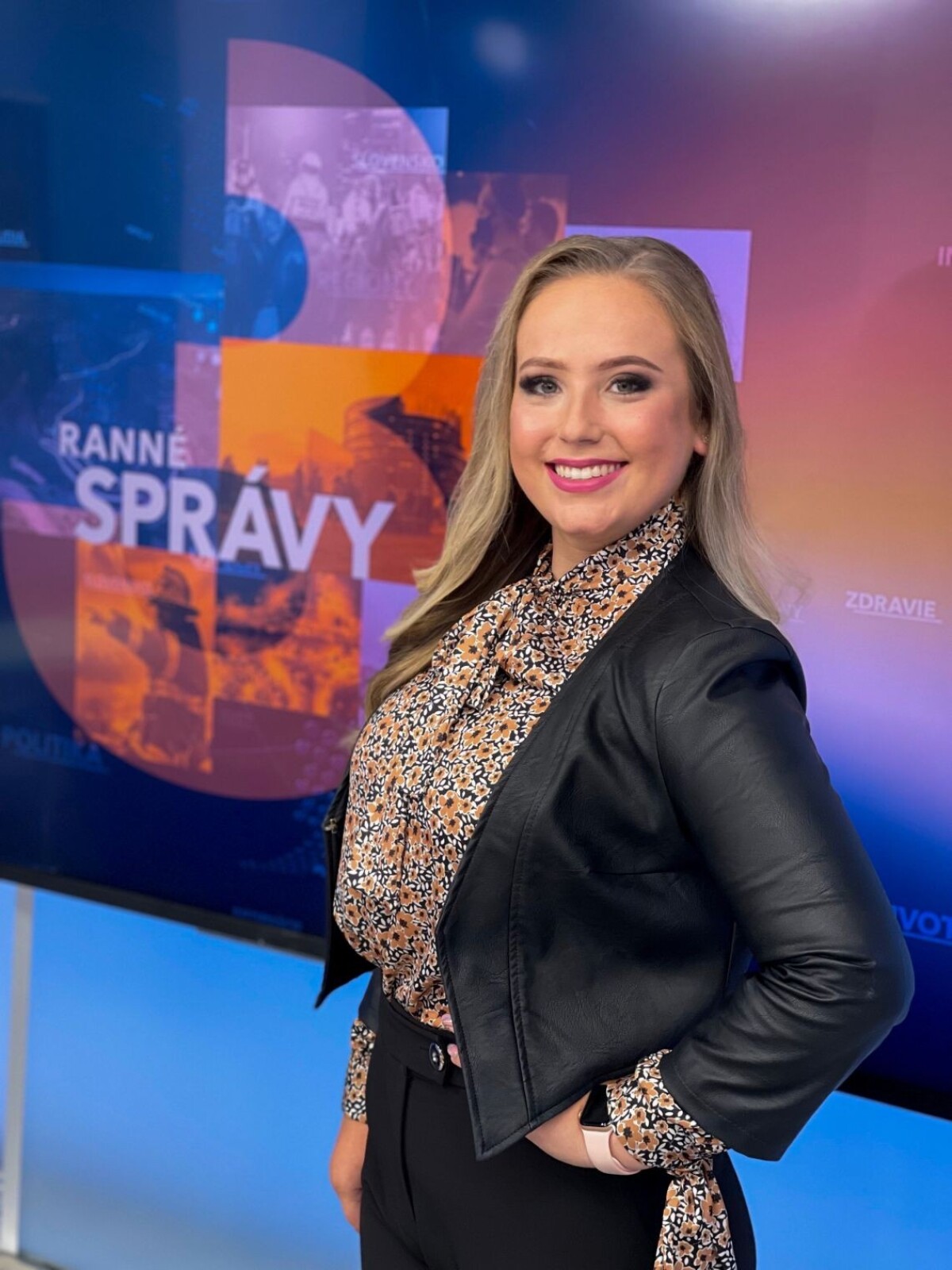 Nikola Detáriová ako členka raňajkového tímu TA3.