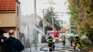 Požiar ubytovne v Bratislave