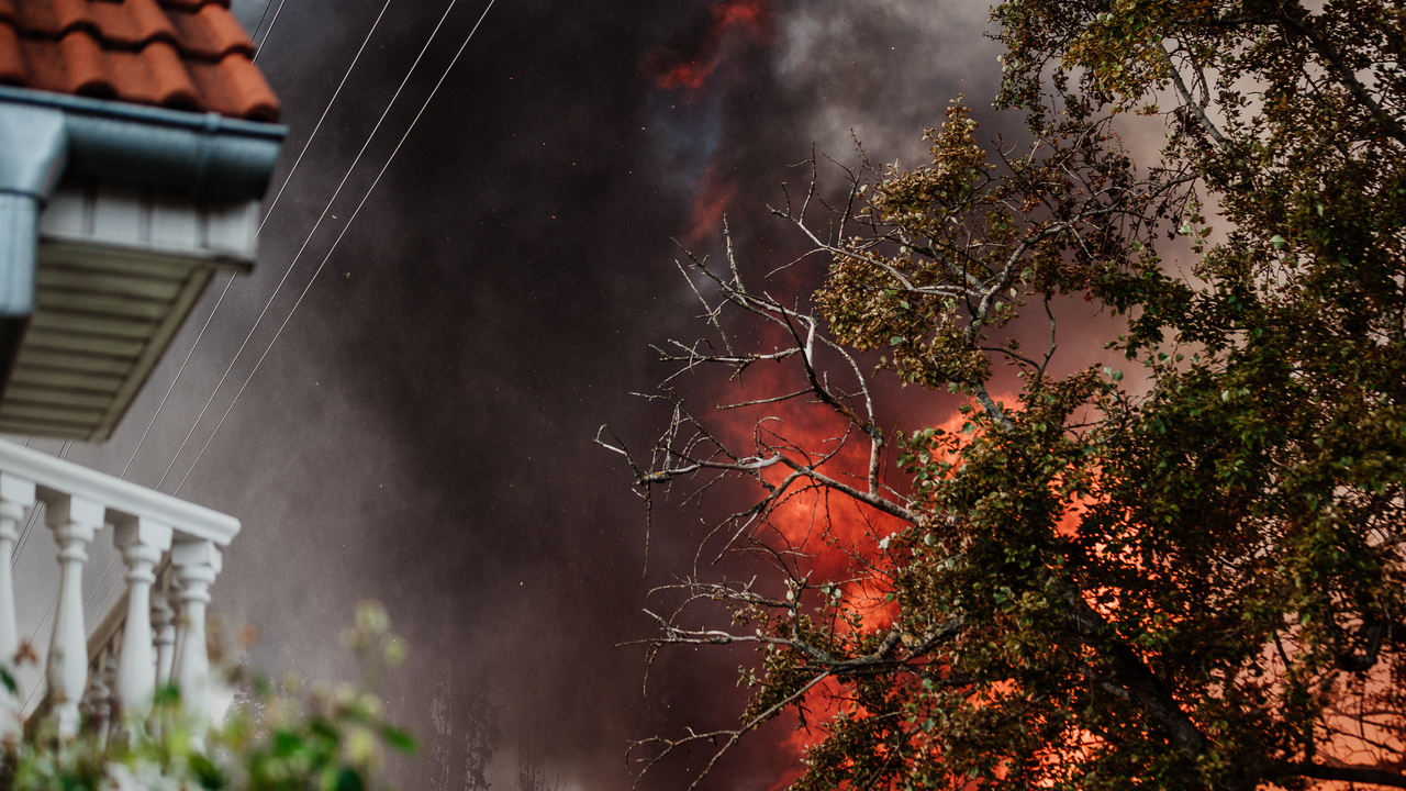 Požiar ubytovne v Bratislave