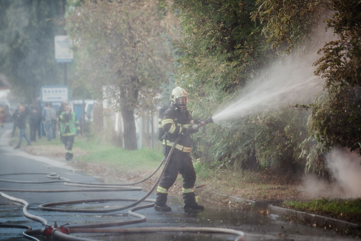 Požiar ubytovne v Bratislave