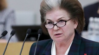 Zasadnutie ruskej Štátnej dumy otvorila Valentina Tereškovová, bývalá kozmonautka
