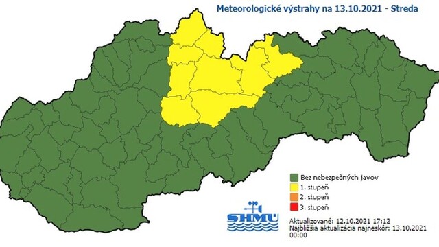 Meteorologické výstrahy
