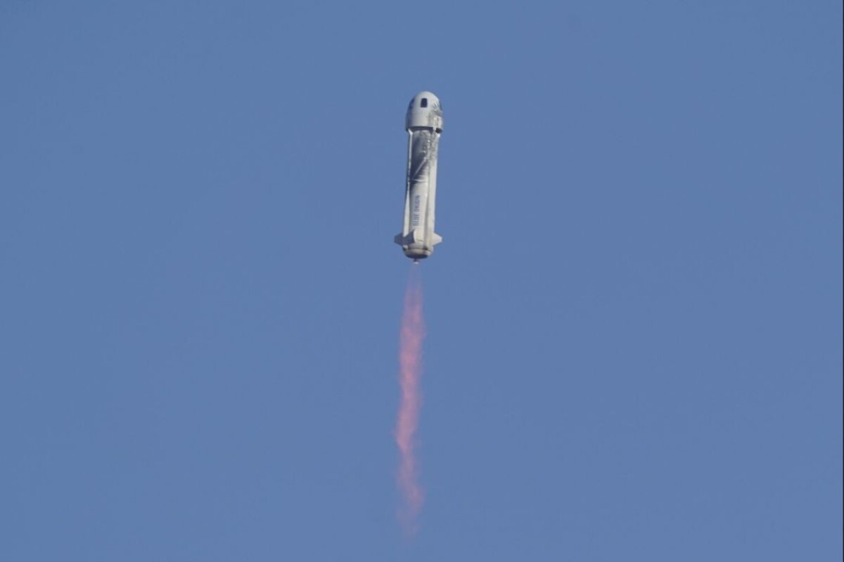 Let Blue Origin bol úspešný