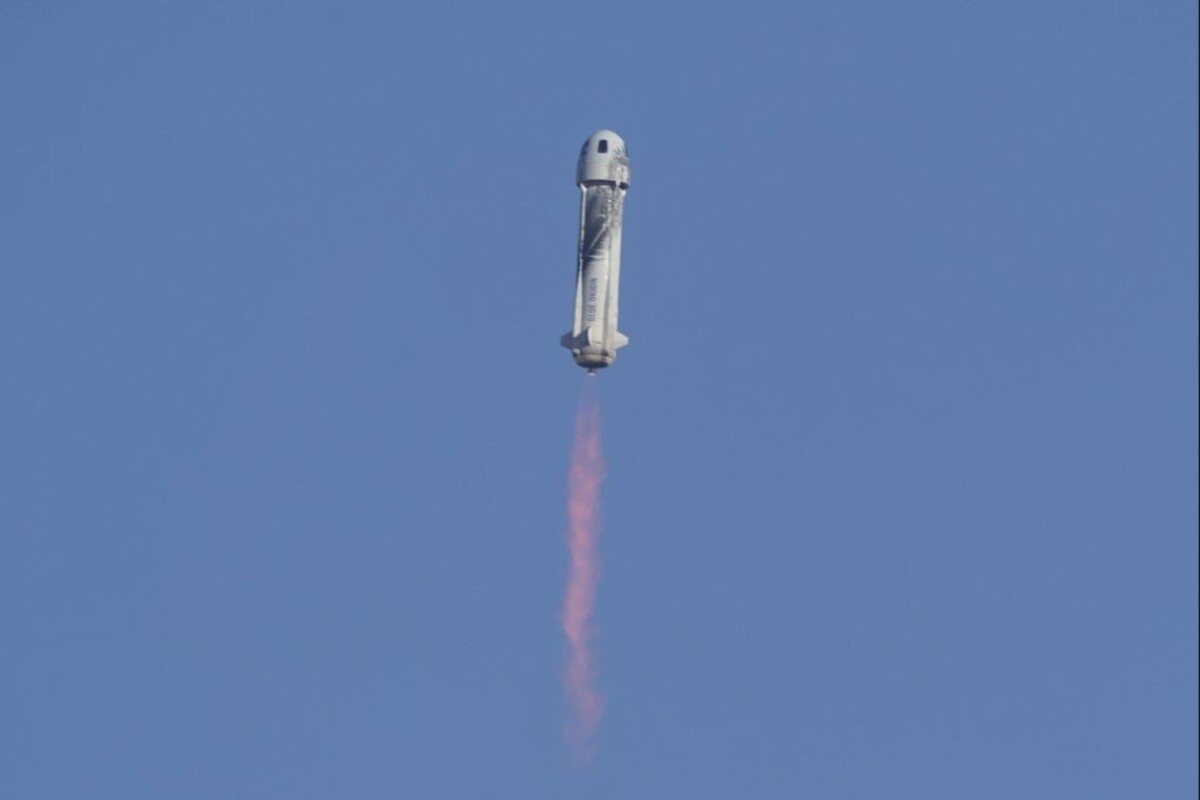 Let Blue Origin bol úspešný
