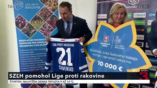 Slovenský zväz ľadového hokeja podporil Ligu proti rakovine