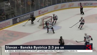 Banská Bystrica rozhodla o výhre nad Slovanom až v samostatných nájazdoch