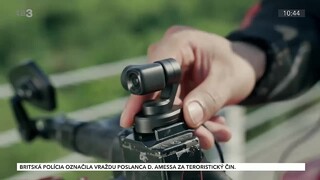 Vrecková kamera, ktorá sa rozloží, aby zachytila ešte viac akcie