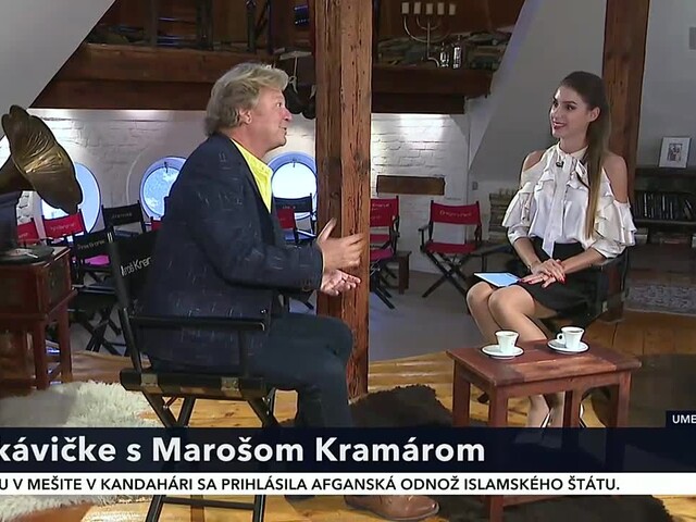 Na kávičke s Marošom Kramárom: Slováci mi vyčítajú, že hovorím v Prahe po česky