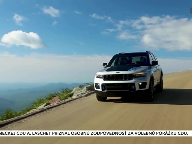 Nový Jeep Grand Cherokee po prvýkrát aj ako plug in hybrid