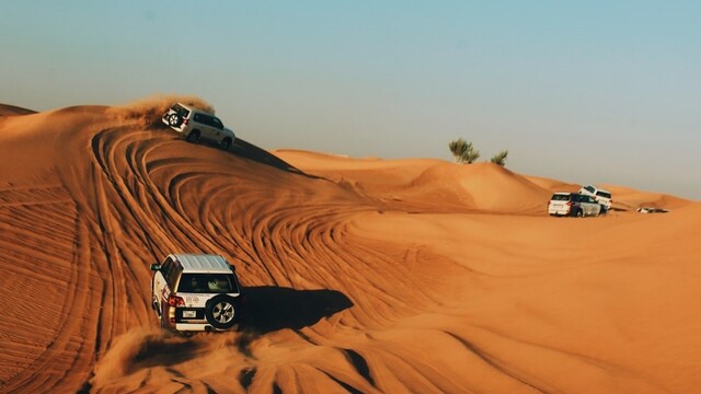Dubajské púštne safari.