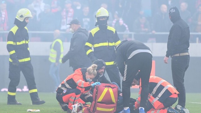 bitka Slovan-Spartak