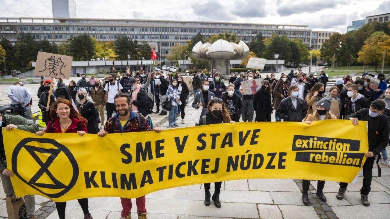 Slovenský klimatický štrajk Bratislava