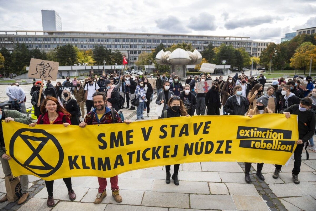 Slovenský klimatický štrajk Bratislava