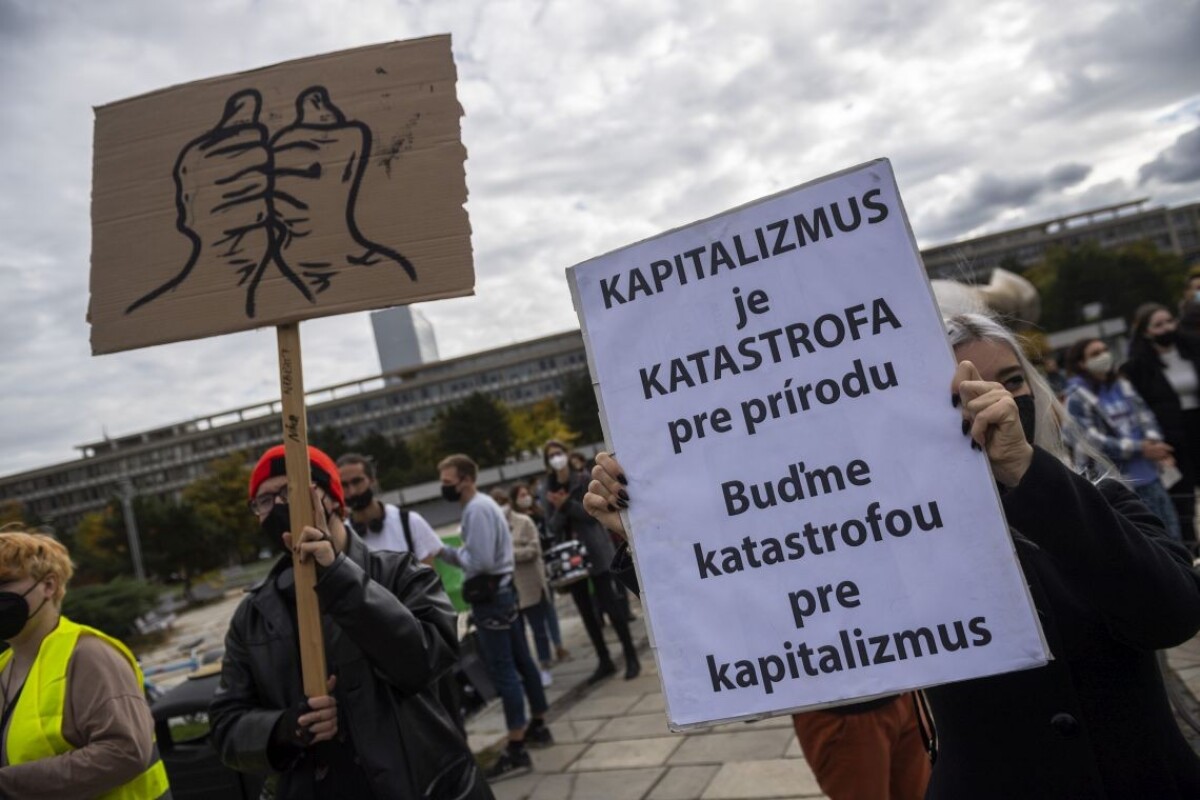 Slovenský klimatický štrajk Bratislava