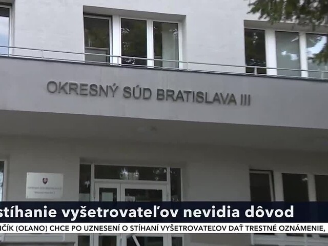 Uznesenie o prepustení vyšetrovateľov NAKA hovorí, že neurobili nič protiprávne, podľa opozície sa nič nemení