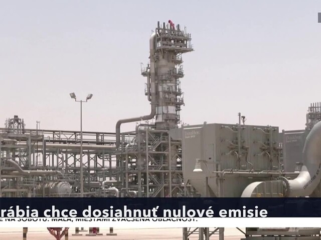Saudská Arábia chce dosiahnuť uhlíkovú neutralitu, vývoz ropy obmedziť neplánuje