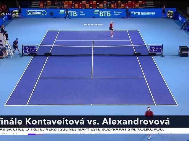 Kontaveitová porazila Vondroušovú a prebojovala sa už do jej piateho finále v tejto sezóne