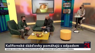 Ľudia nemusia vyhadzovať bioodpad. V jeho spracovaní pomôžu dážďovky