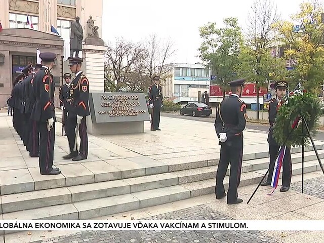 Prvý raz od vzniku samostatného štátu si Slovensko pripomína vznik Československa štátnym sviatkom
