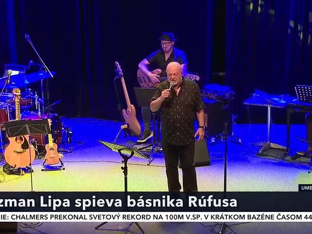 Jazzman Peter Lipa má nové CD, spieva básne legendárneho Milana Rúfusa