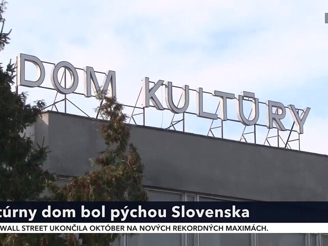 Kultúrny dom v Považskej Bystrici bol pýchou Slovenska, mesto bojuje o jeho záchranu