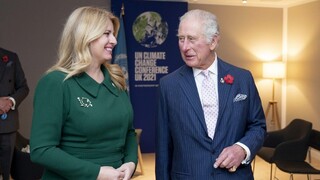 Prezidentka rokovala v Glasgowe s princom Charlesom. Stretla sa aj s ďalšími svetovými lídrami