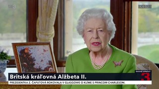 Alžbeta II. na klimatickom summite vyzvala lídrov, aby mysleli na budúce generácie