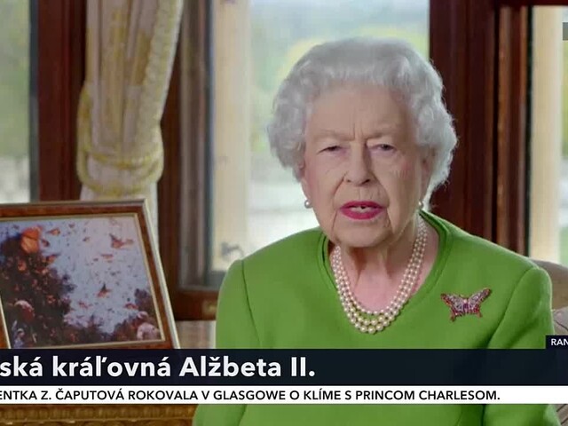 Alžbeta II. na klimatickom summite vyzvala lídrov, aby mysleli na budúce generácie