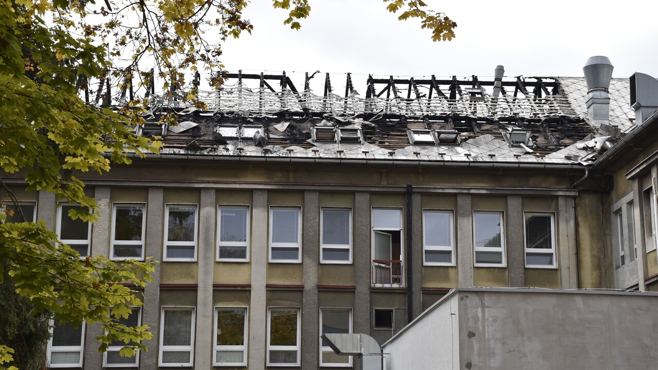 J. Naď: Škody po požiari v ÚVN budú pravdepodobne vyššie ako 1,5 milióna eur