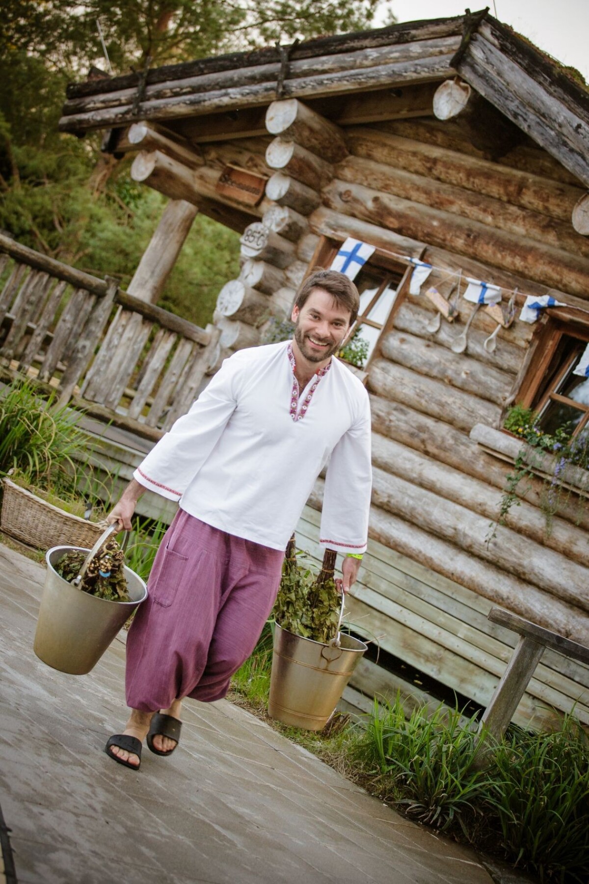 Saunamajster Marek Homza