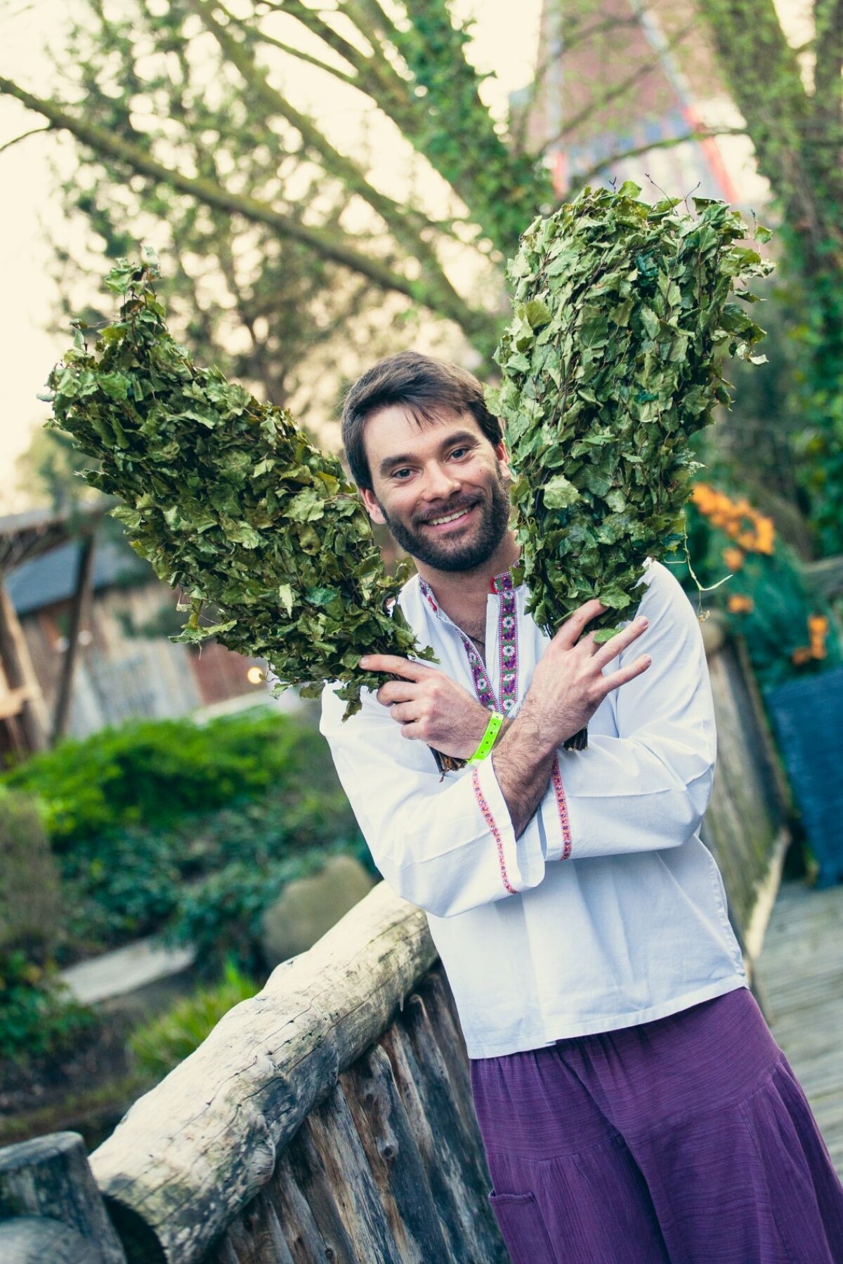 Saunamajster Marek Homza