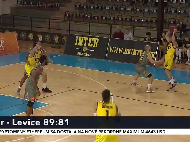 Basketbal: Inter vyhral nad favorizovanými Levicami