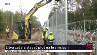 Litva stavia na hraniciach s Bieloruskom vysoký plot. Má cez tri metre