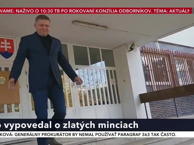Fico bol v súvislosti s nahrávkami z chaty na polícii: Incident bol vyriešený a už nie som poškodený
