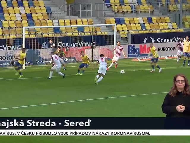 DAC Dunajská Streda prehral doma s ŠKF Sereď