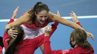 Ruské tenistky triumfovali nad Švajčiarskom, vybojovali Pohár Billie-Jean Kingovej