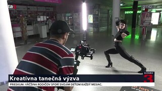 Do kampane agentúry Cherry & Cherry sa zapojila ďalšia tanečníčka. Parketom bol eskalátor