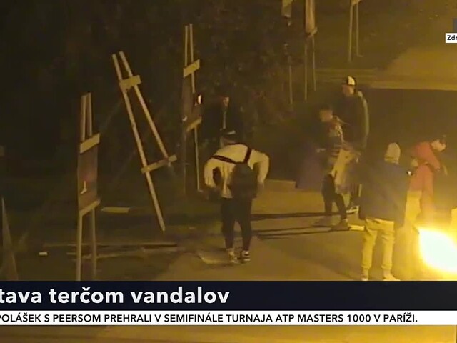 Mladí futbalisti v Martine znehodnotili výstavu fotografií, čelia priestupkovému konaniu